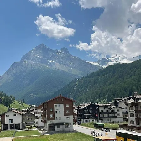 Allalinblick Appartement-fewo 4- Og Bergseite By Interhome Saas-Grund